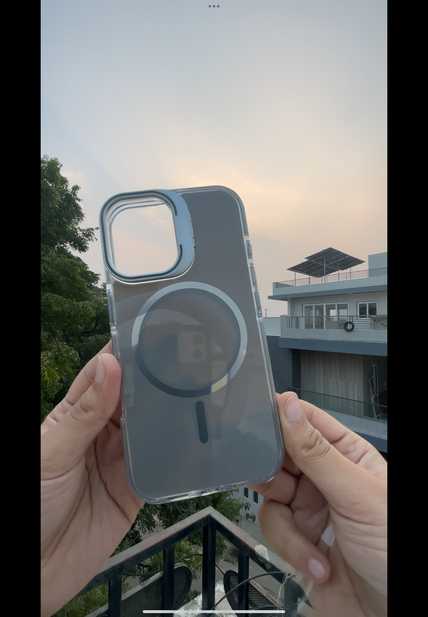 Premium coloured phone case for Samsung (with phone stand)